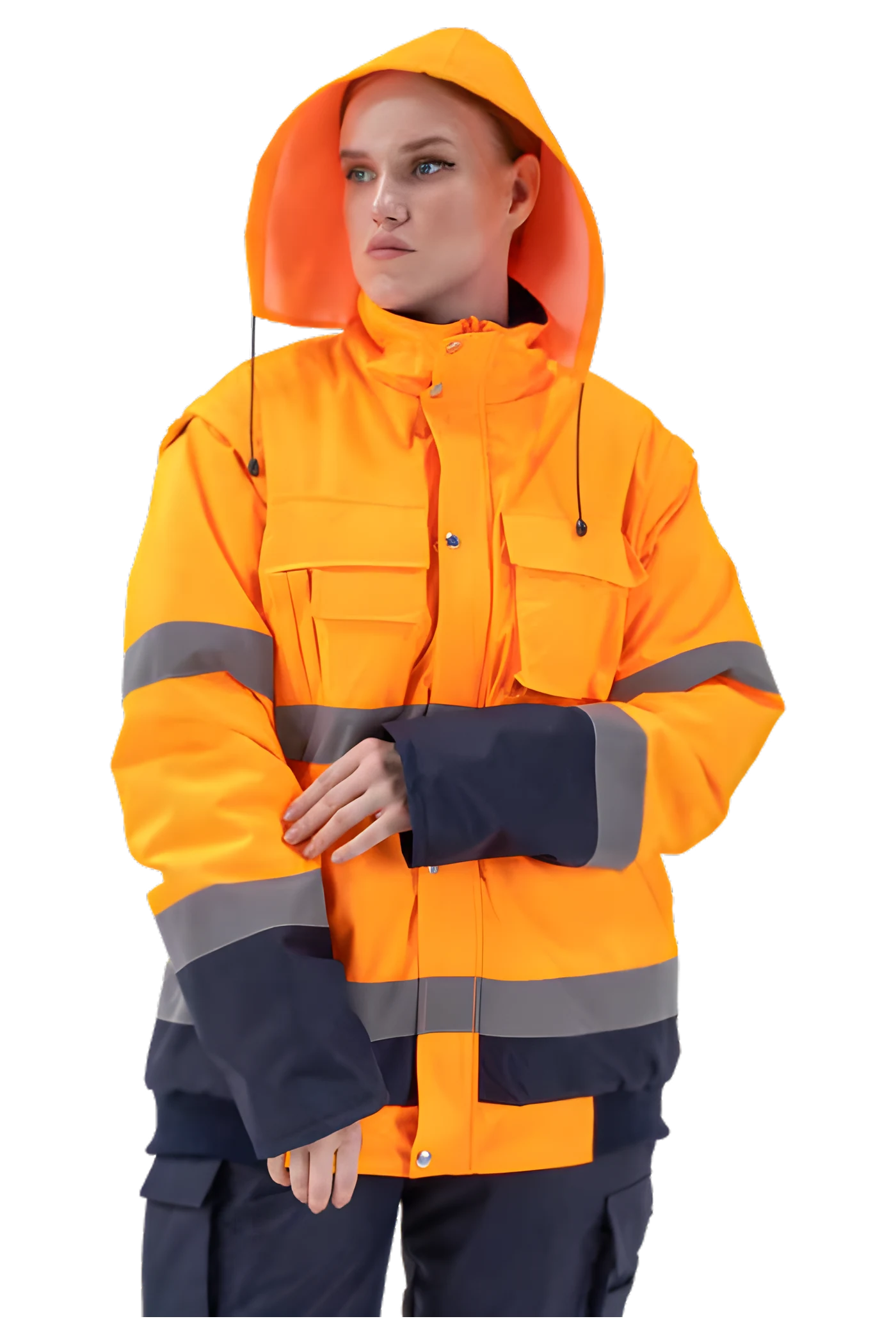 Alaska Hi-Vis 2-in-1-Jacke (SW3126) – weitere Ansicht