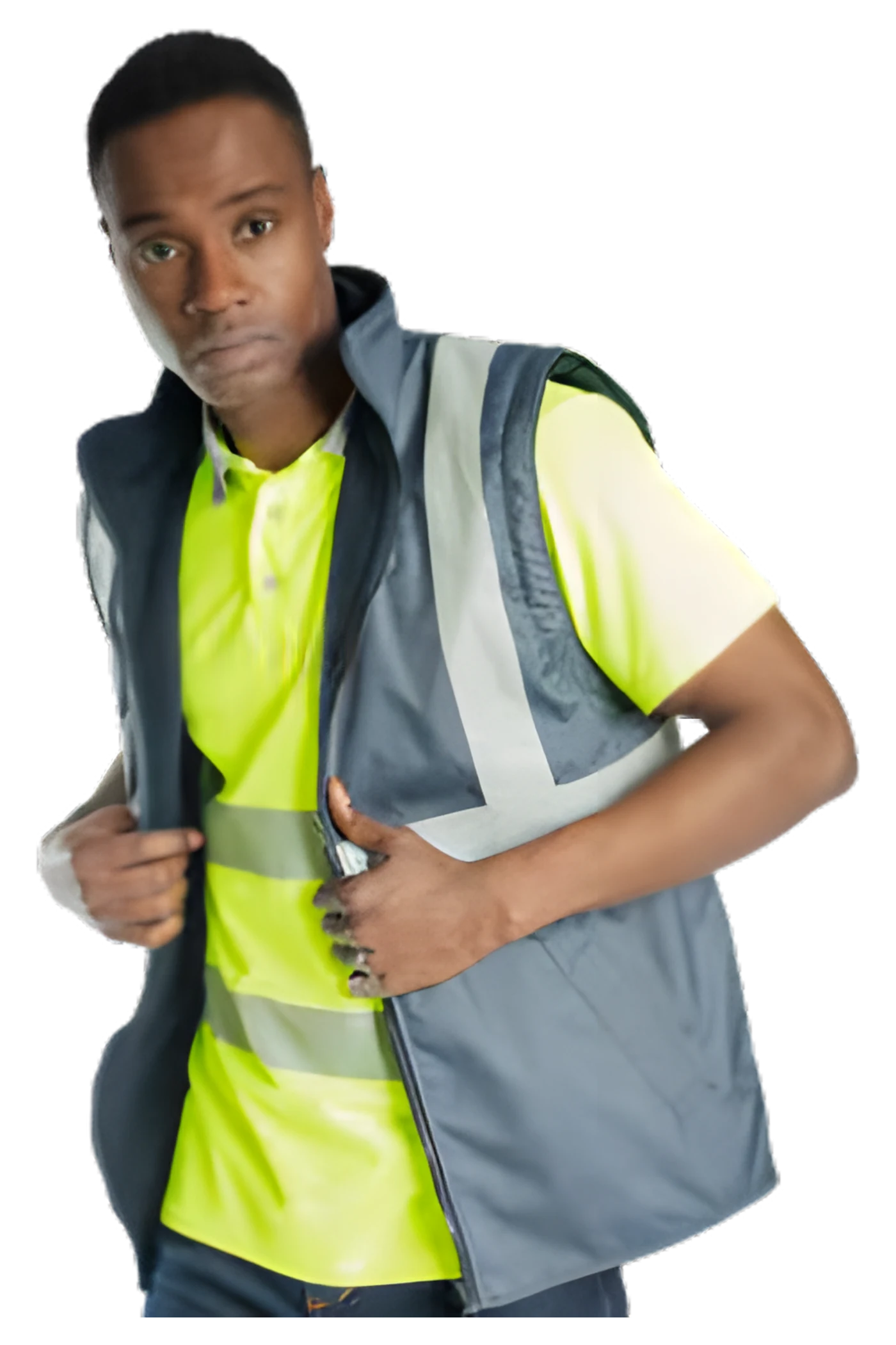 Alaska Hi-Vis 2-in-1-Weste (SW4121-R) – weitere Ansicht