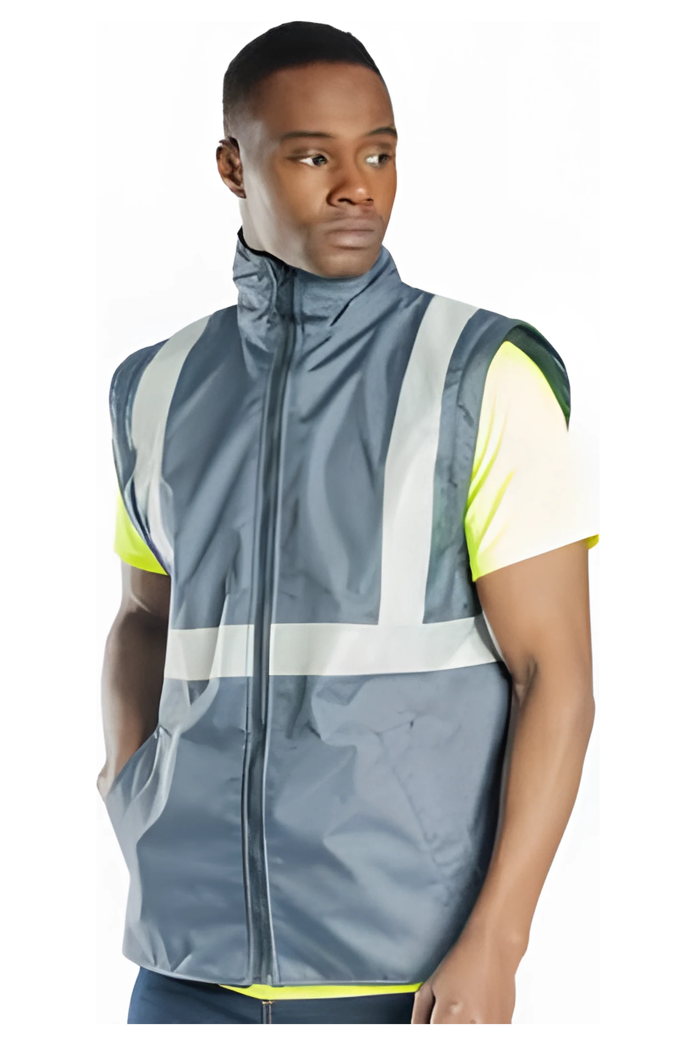 Alaska Hi-Vis 2-in-1-Weste (SW4121-R) – weitere Ansicht