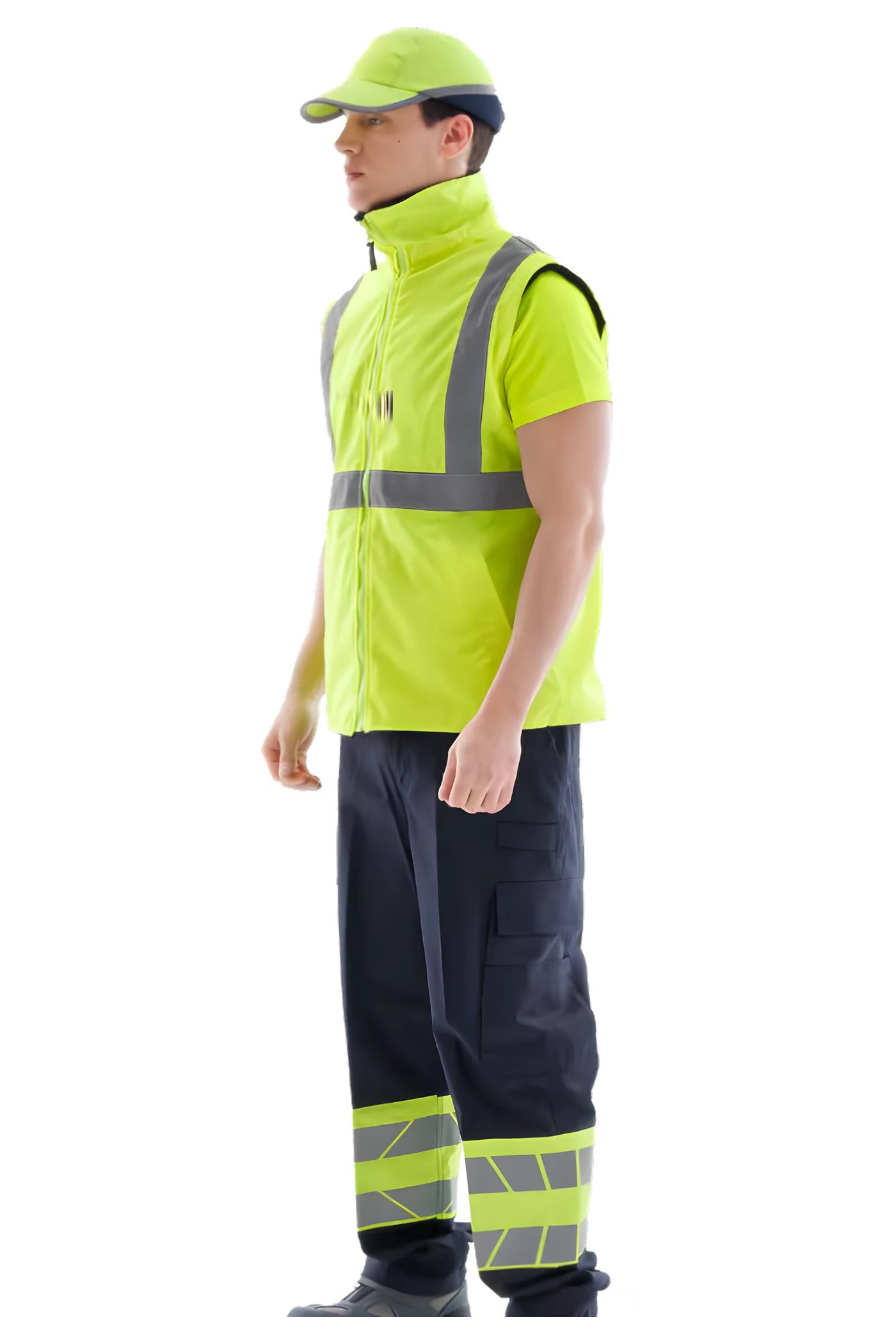 Alaska Hi-Vis 2-in-1-Weste (SW4121-R) – weitere Ansicht