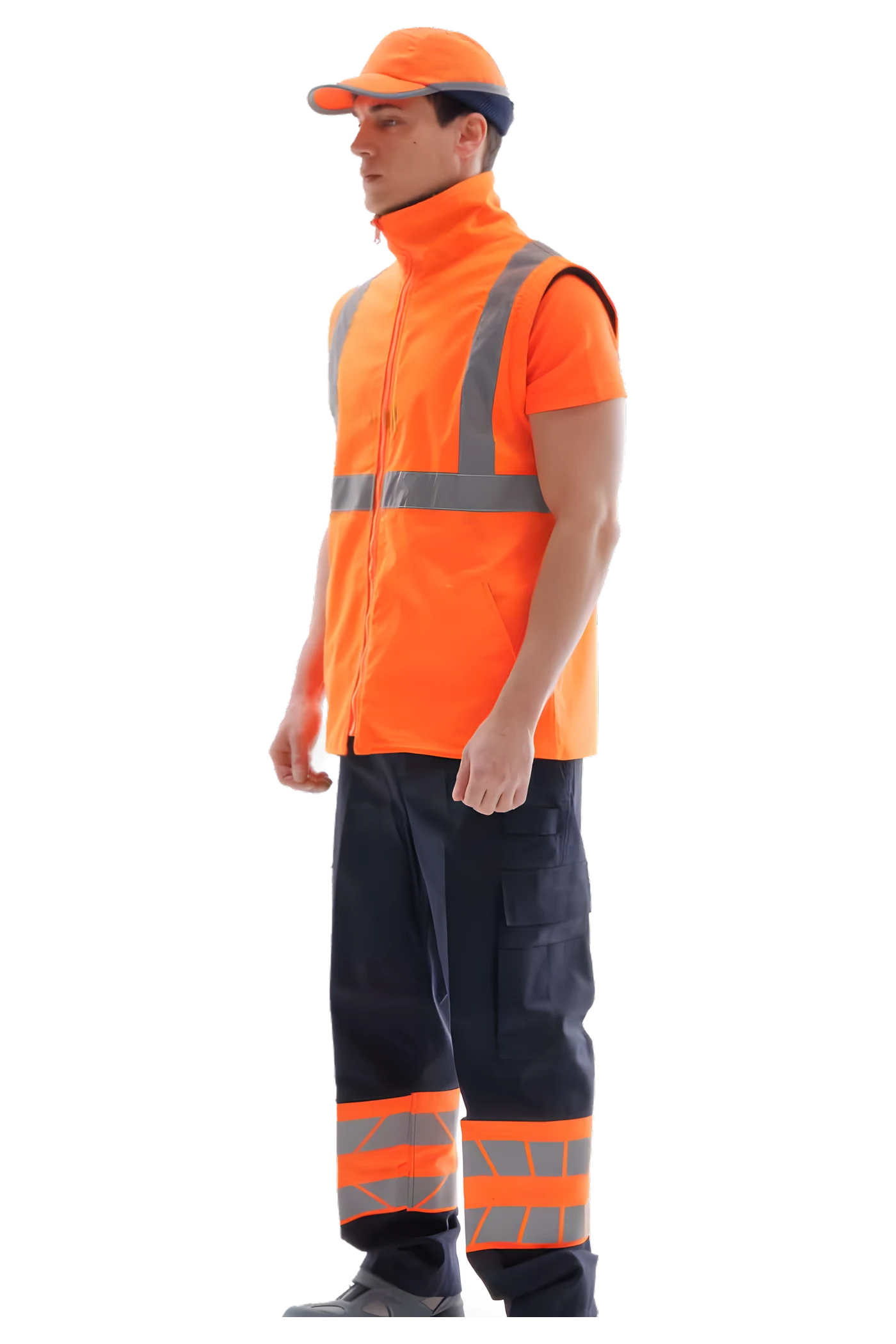 Alaska Hi-Vis 2-in-1-Weste (SW4121-R) – weitere Ansicht