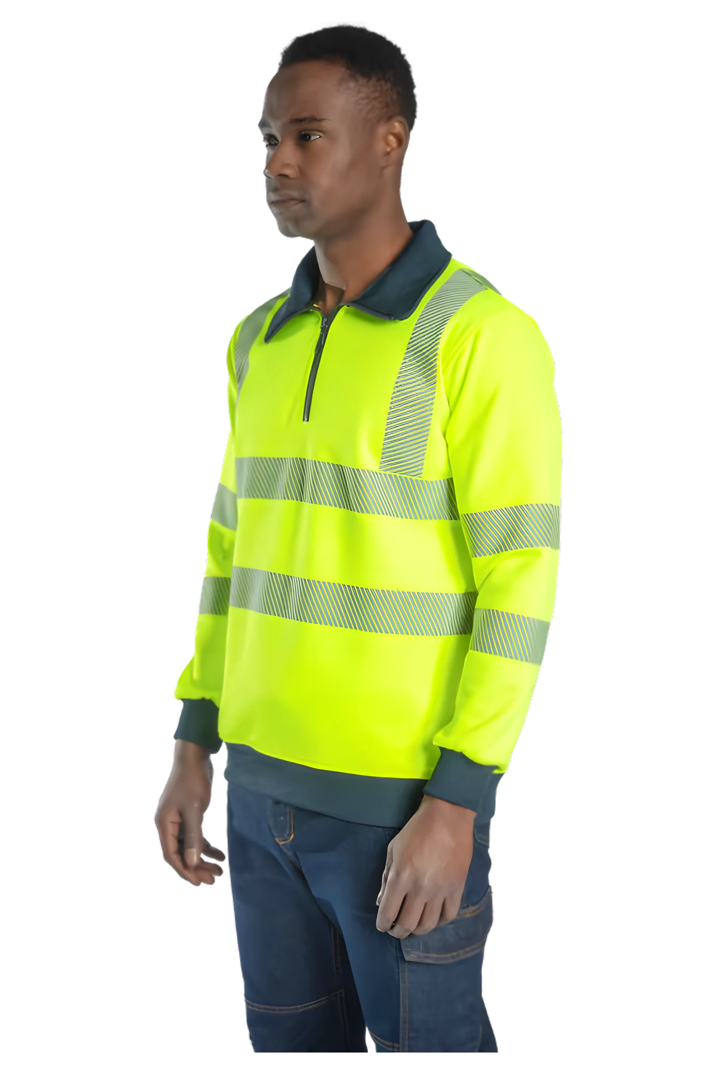 Alaska Hi-Vis Half-Zip-Sweatshirt (SW8140) – weitere Ansicht