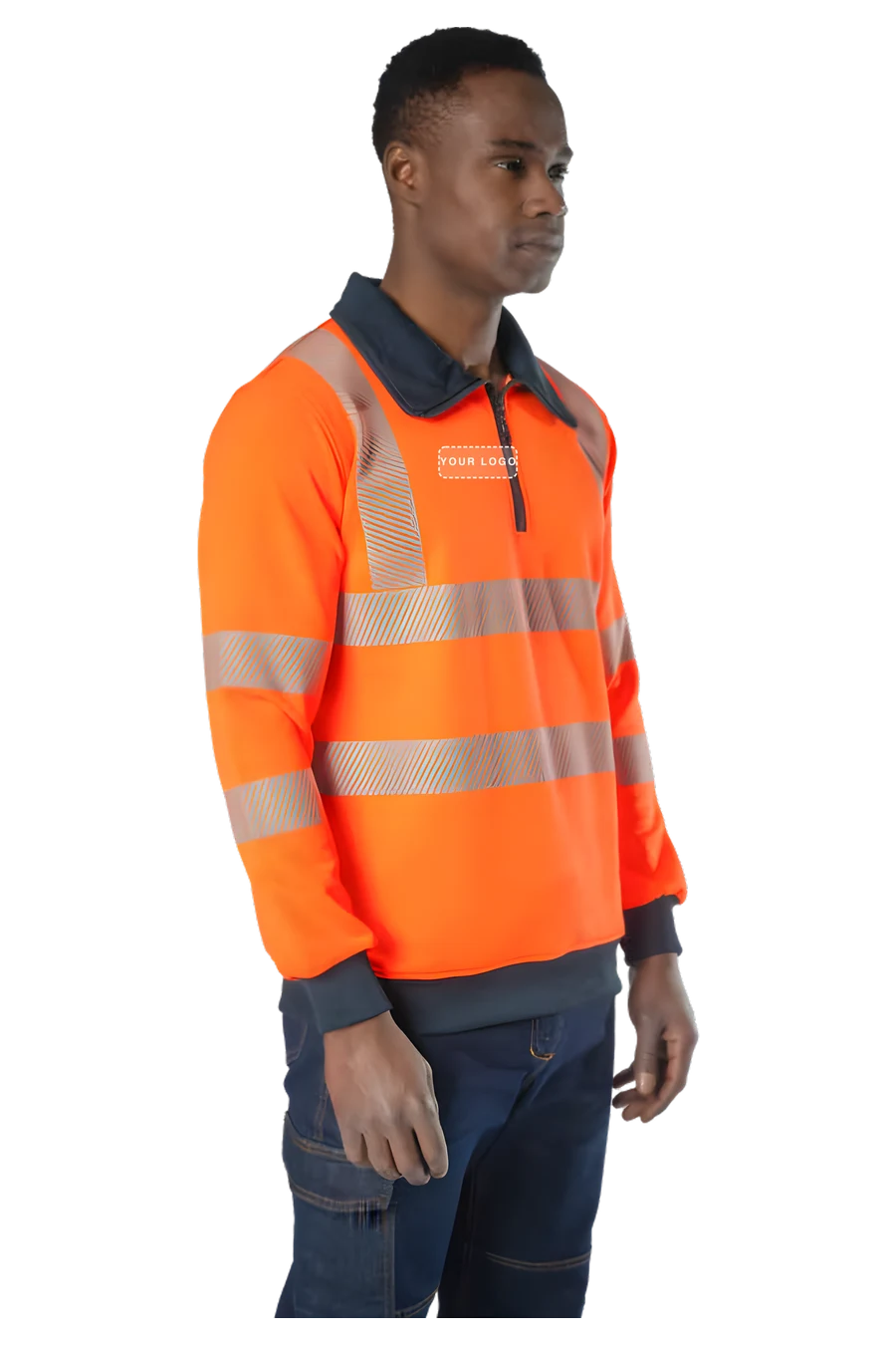 Alaska Warnschutz-Sweatshirt Half-Zip