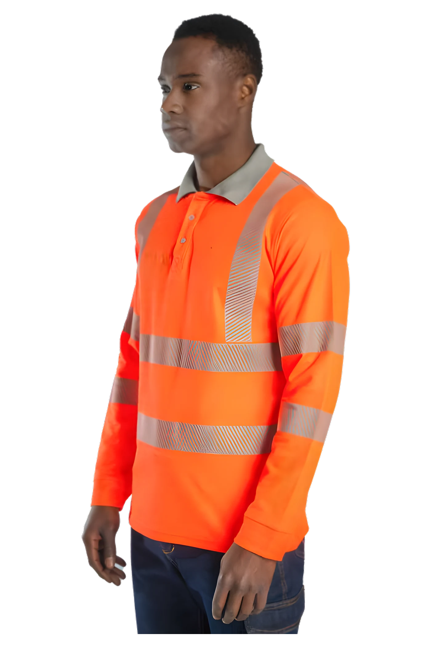 Alaska Hi-Vis Langarm-Poloshirt (SW8144) – weitere Ansicht