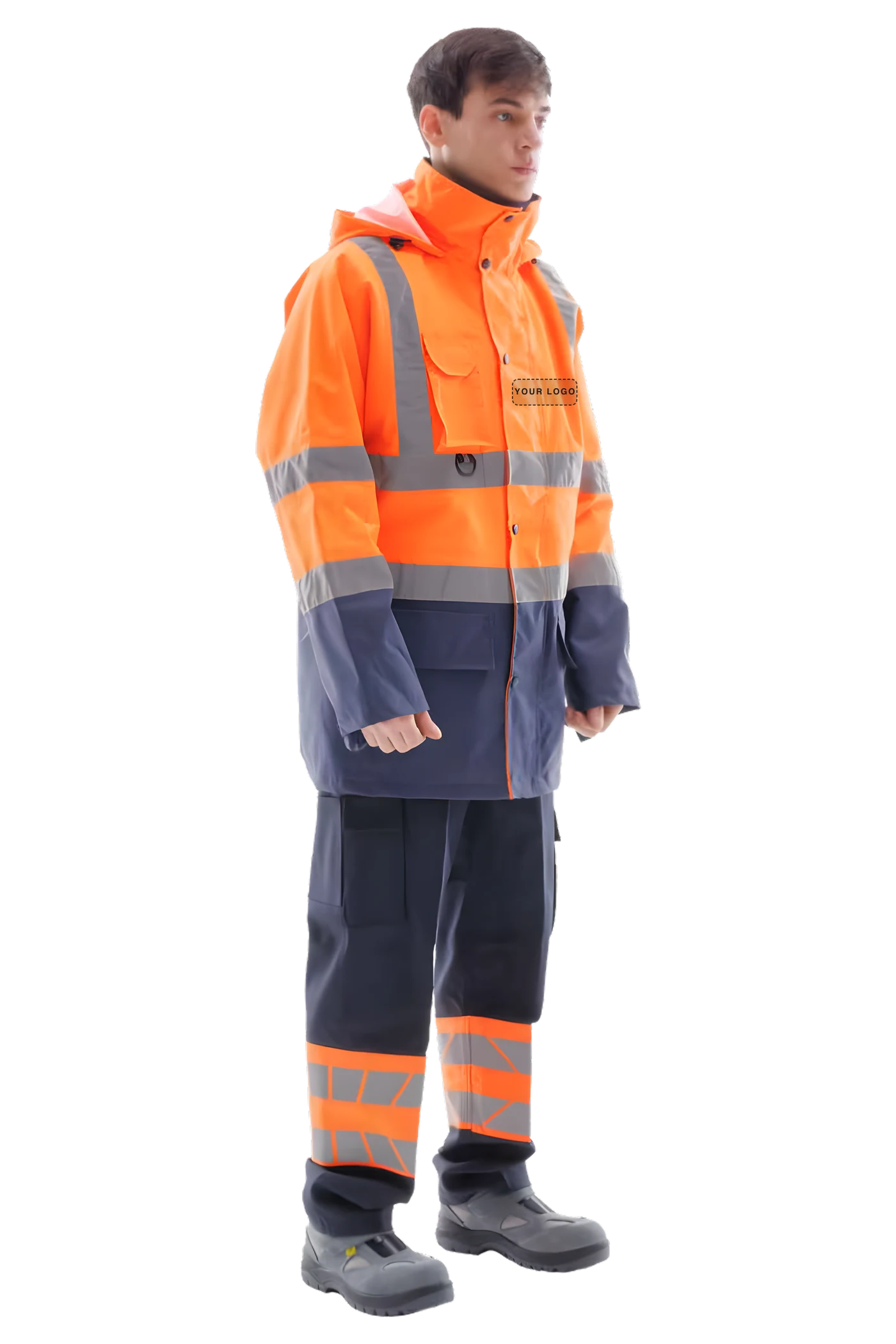 Alaska Hi-Vis Parka (SW4122) – Frontansicht