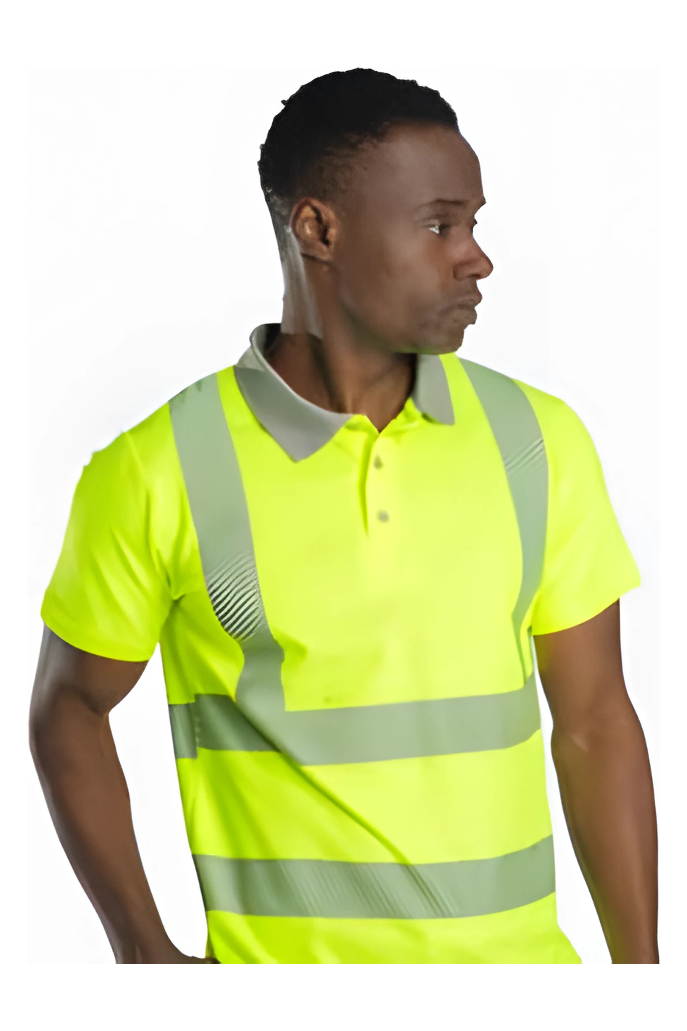 Alaska Hi-Vis Poloshirt (SW8145) – Rückansicht