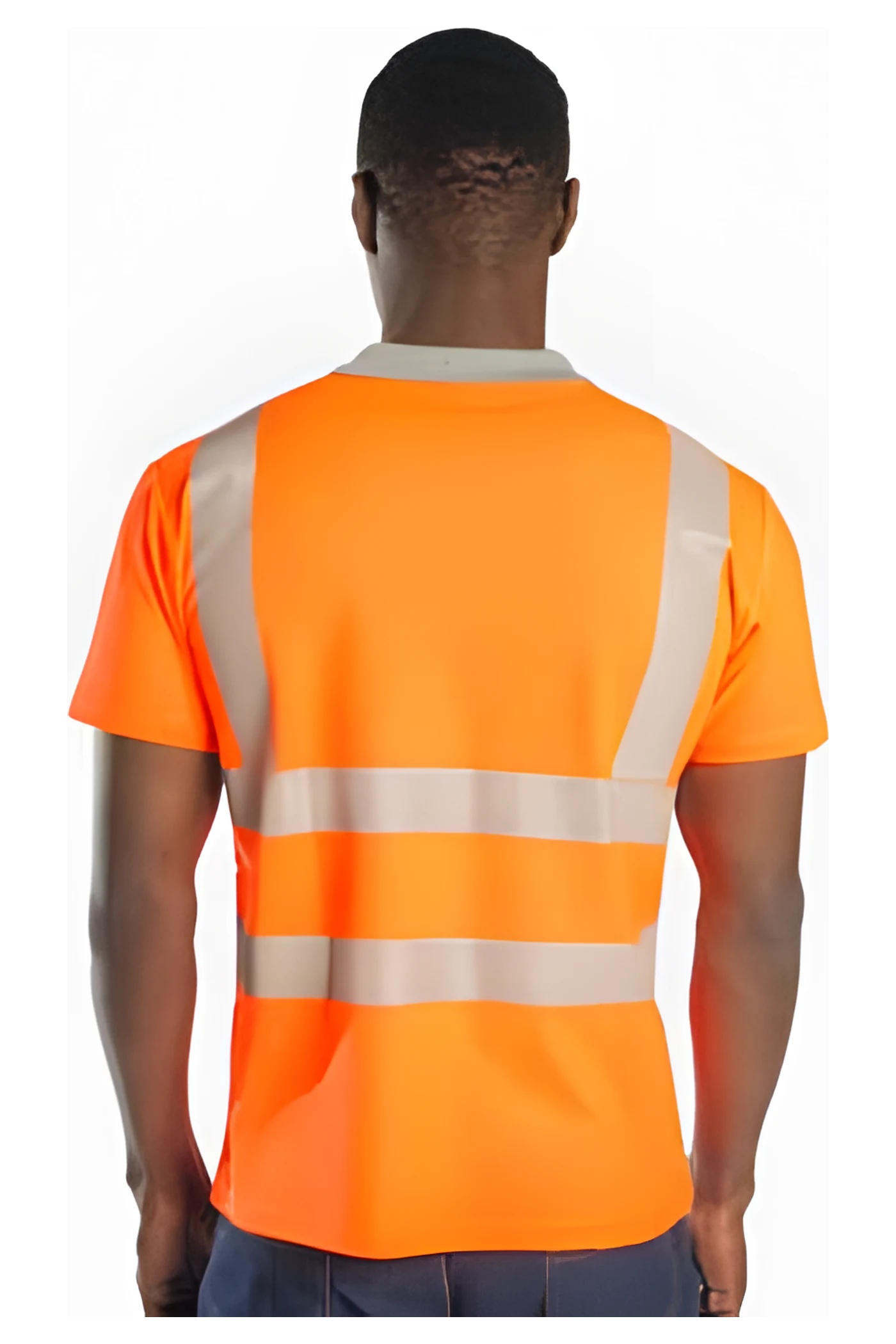 Alaska Hi-Vis Poloshirt (SW8145) – Rückansicht
