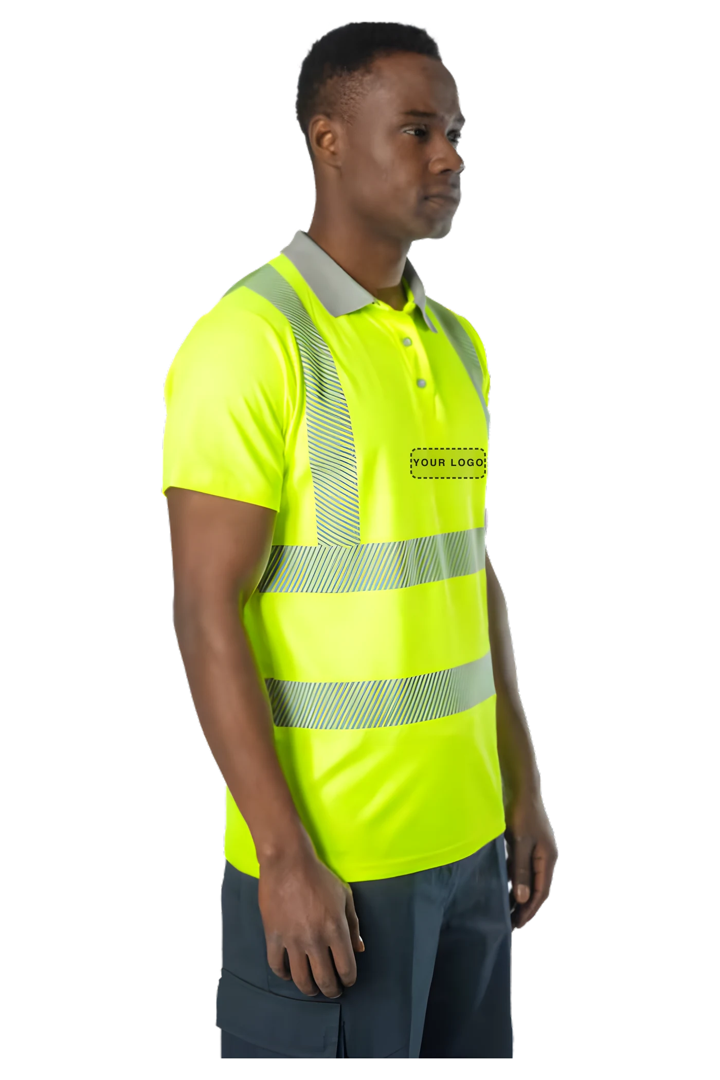 Alaska Hi-Vis Poloshirt (SW8145) – Frontansicht