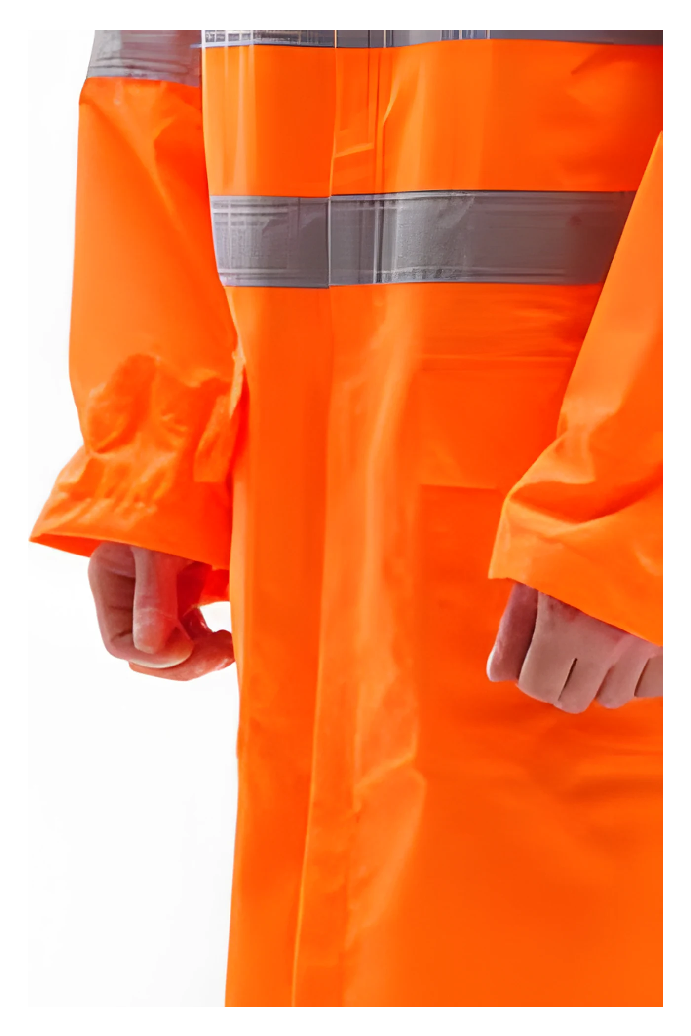 Alaska Hi-Vis Regenmantel (SW16102) – Rückansicht