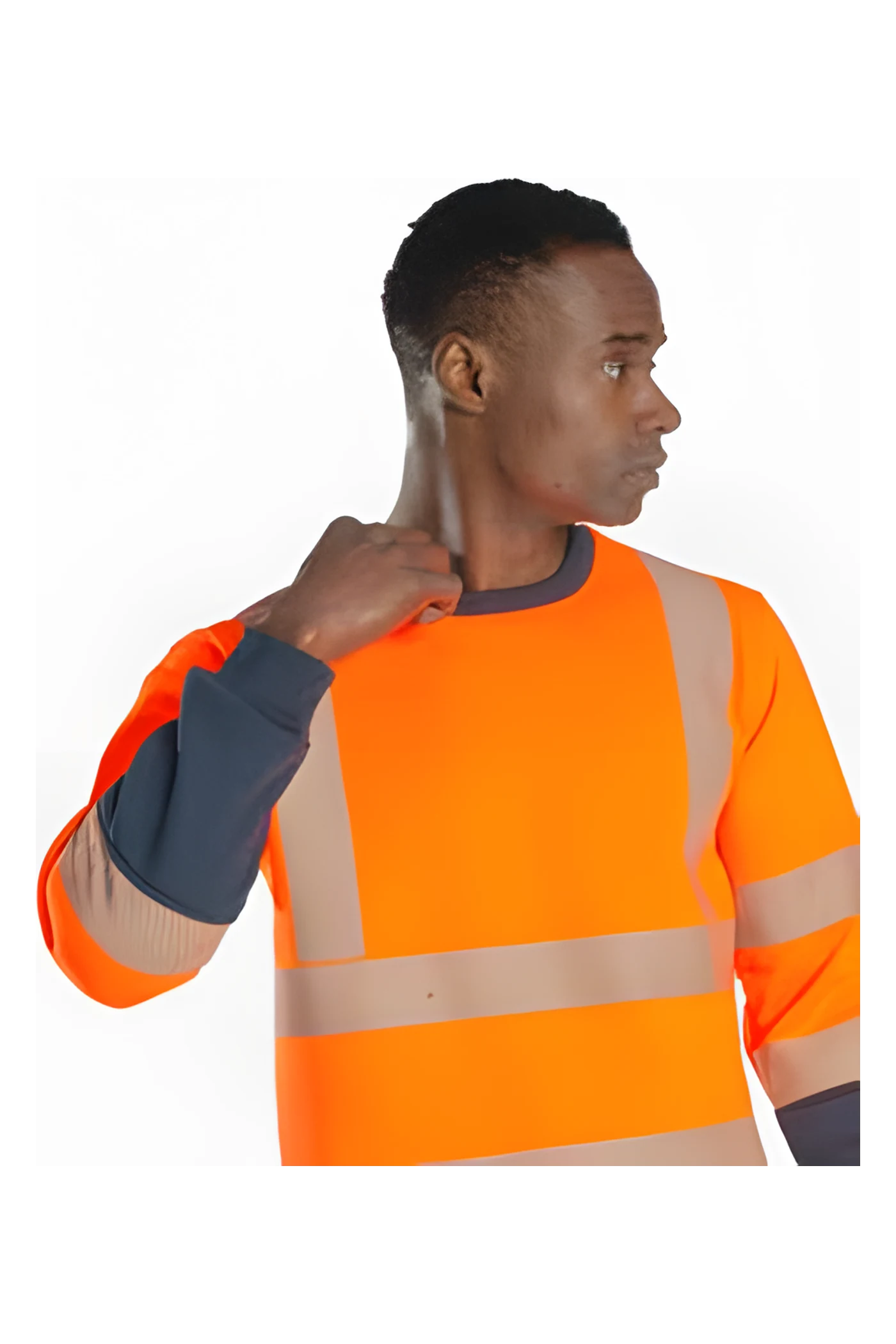 Alaska Hi-Vis Sweatshirt (SW8142) – Rückansicht