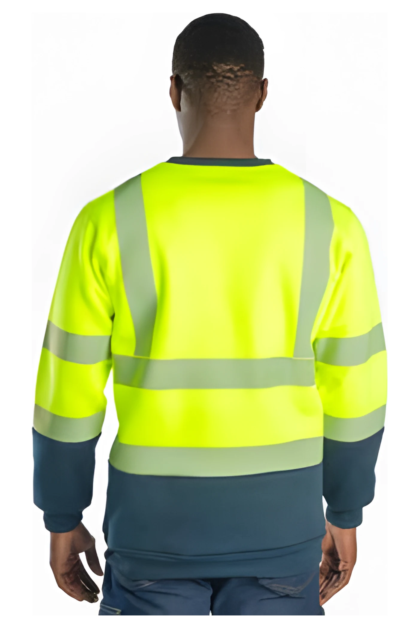 Alaska Hi-Vis Sweatshirt (SW8142) – Rückansicht