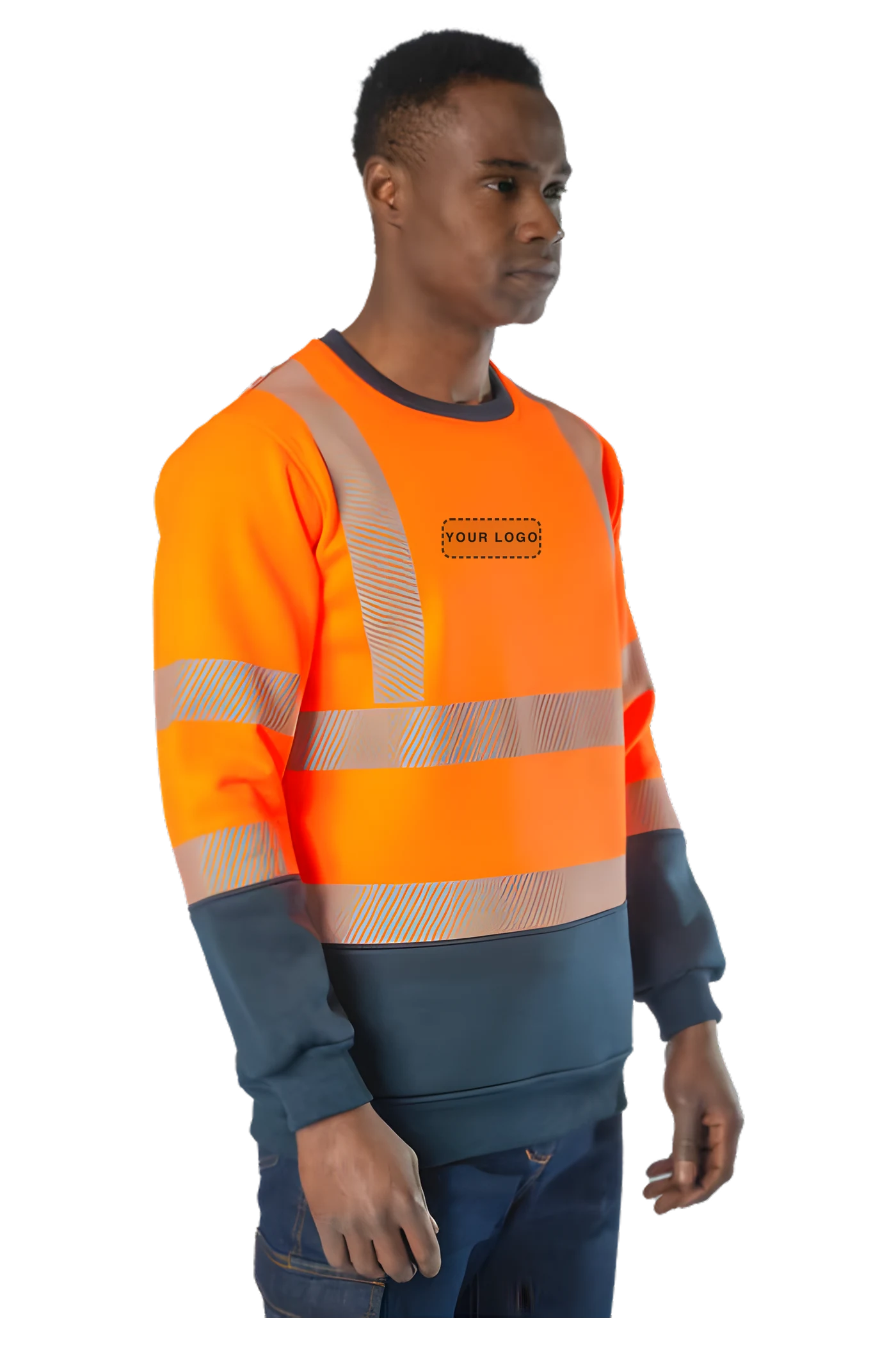 Alaska Hi-Vis Sweatshirt (SW8142) – Frontansicht