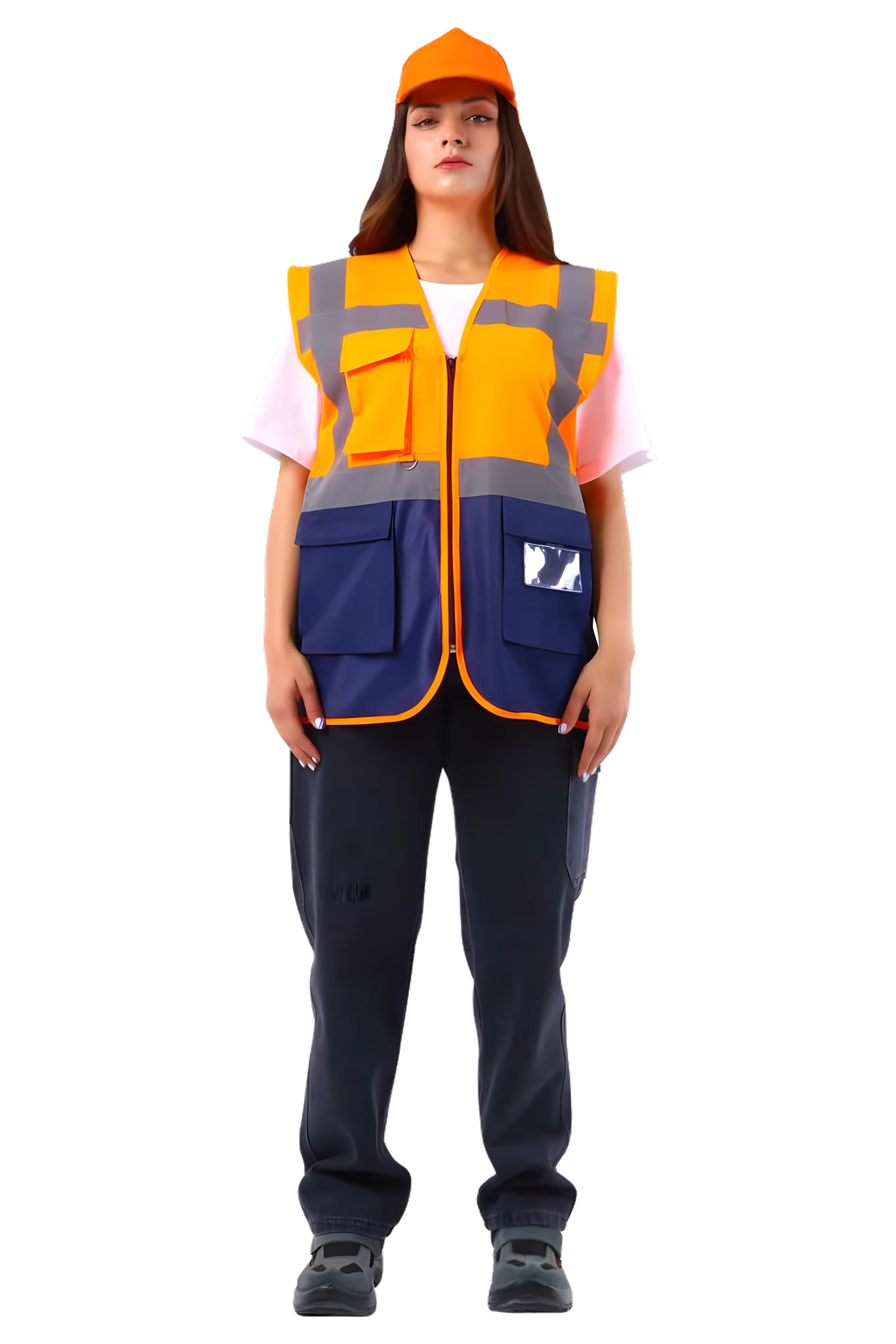 Alaska Hi-Vis Two-Tone Ingenieurweste (SW9145) – weitere Ansicht