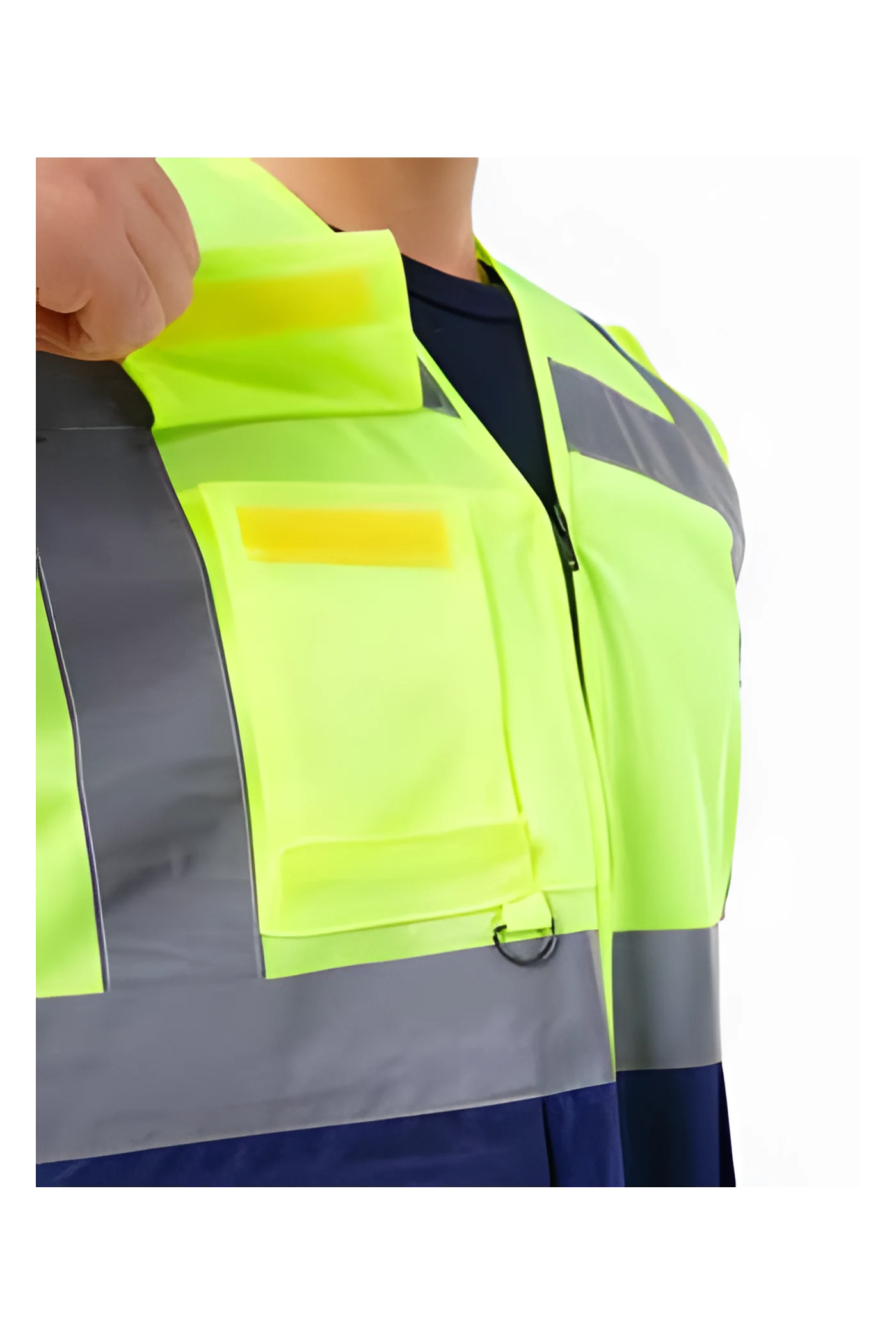 Alaska Hi-Vis Two-Tone Ingenieurweste (SW9145) – Rückansicht