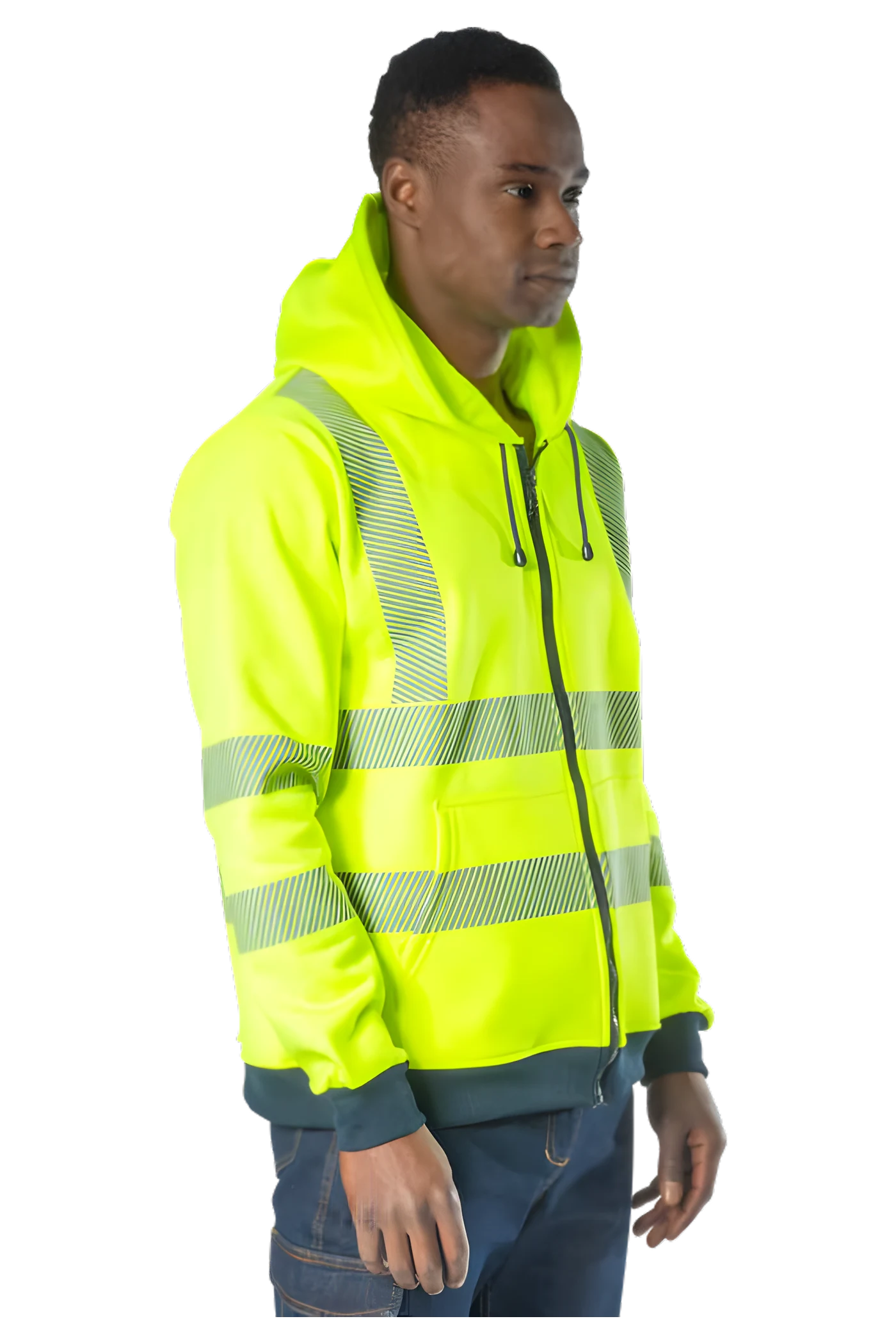 Alaska Hi-Vis Zip-Hoodie (SW8141) – weitere Ansicht