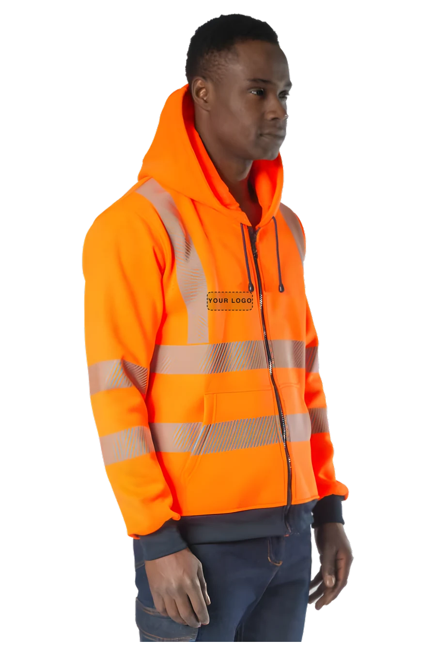 Alaska Warnschutz-Hoodie mit Zip