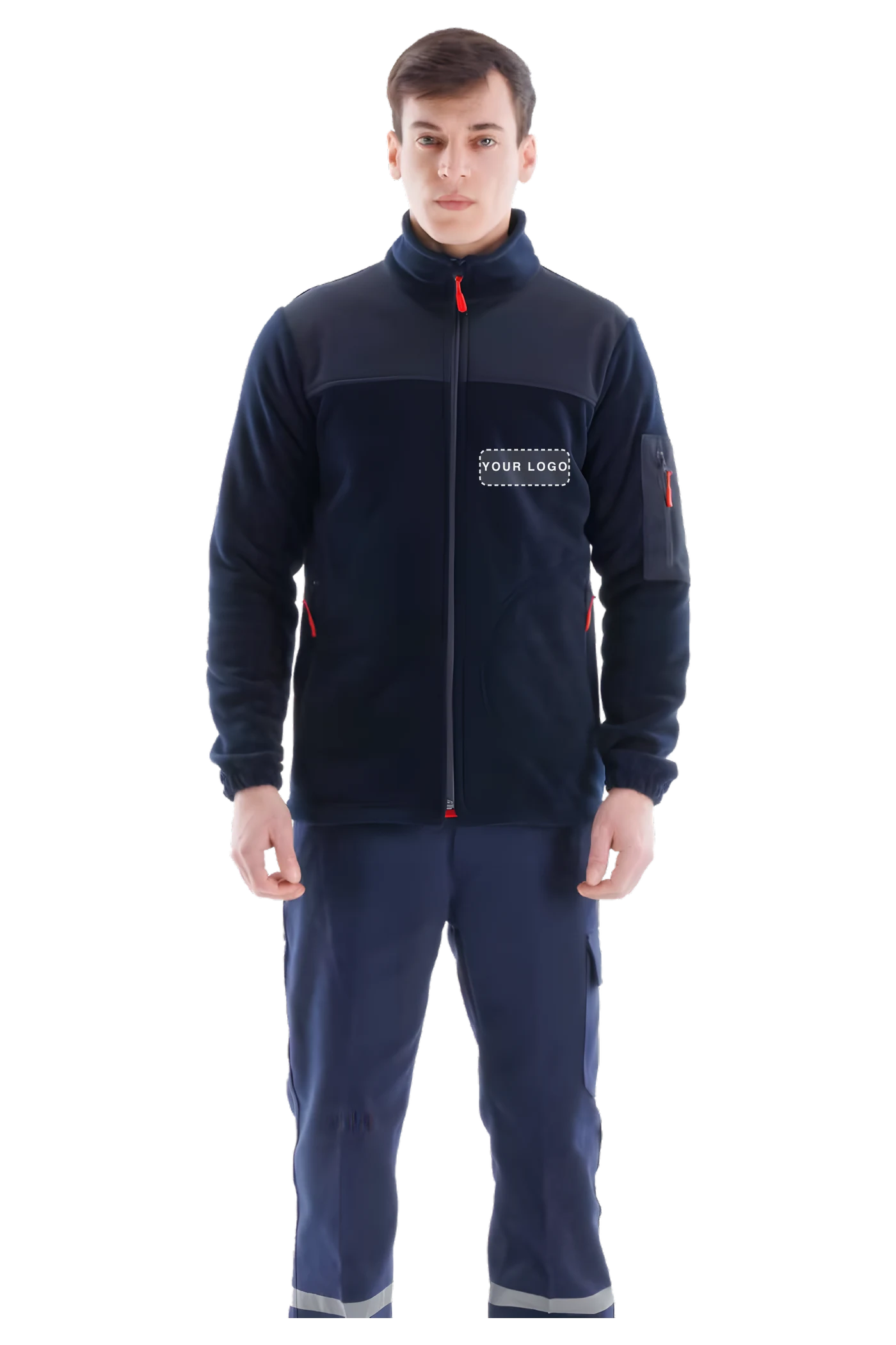 Carlo Fleecejacke (SW3121) – Frontansicht