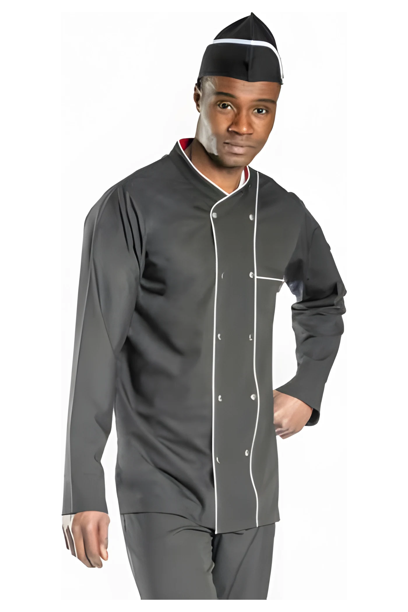 Klassische Kochjacke (SW6117) – Rückansicht