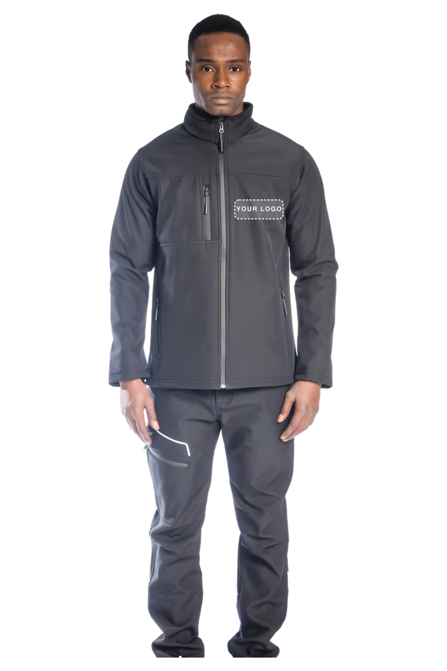 Dark Softshell-Jacke