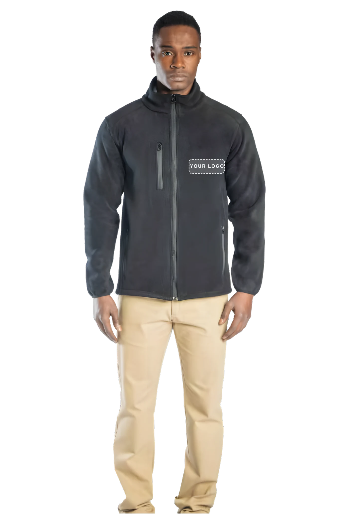 King Fleecejacke (SW3105) – Frontansicht