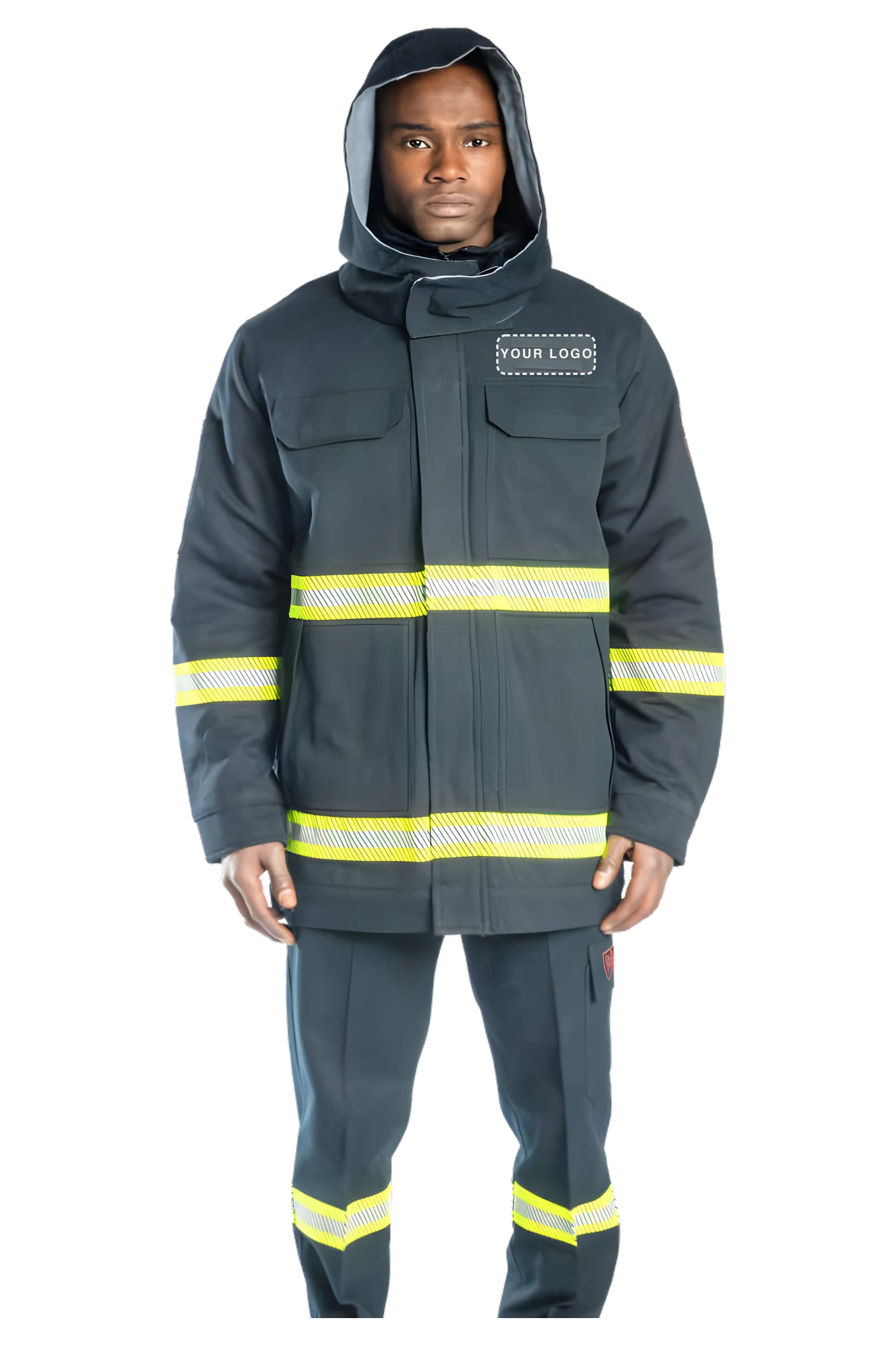 Maxima FR wattierter Parka (SW42007) – Frontansicht