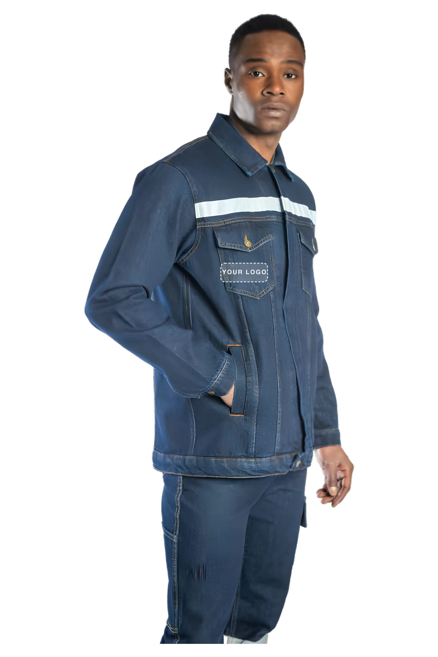 Ranger Jeansjacke (SW3109) – Frontansicht