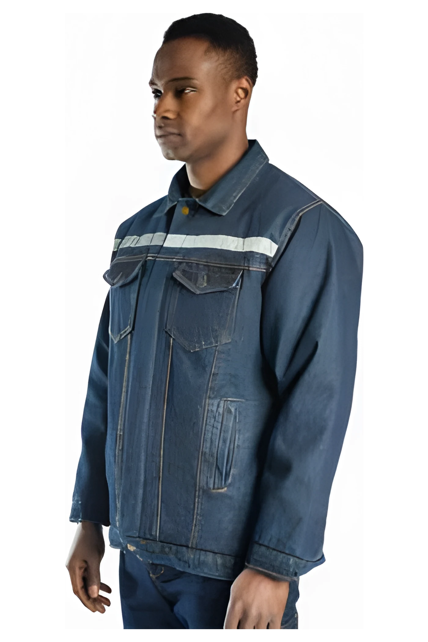 Ranger wattierte Jeansjacke (SW3110) – weitere Ansicht