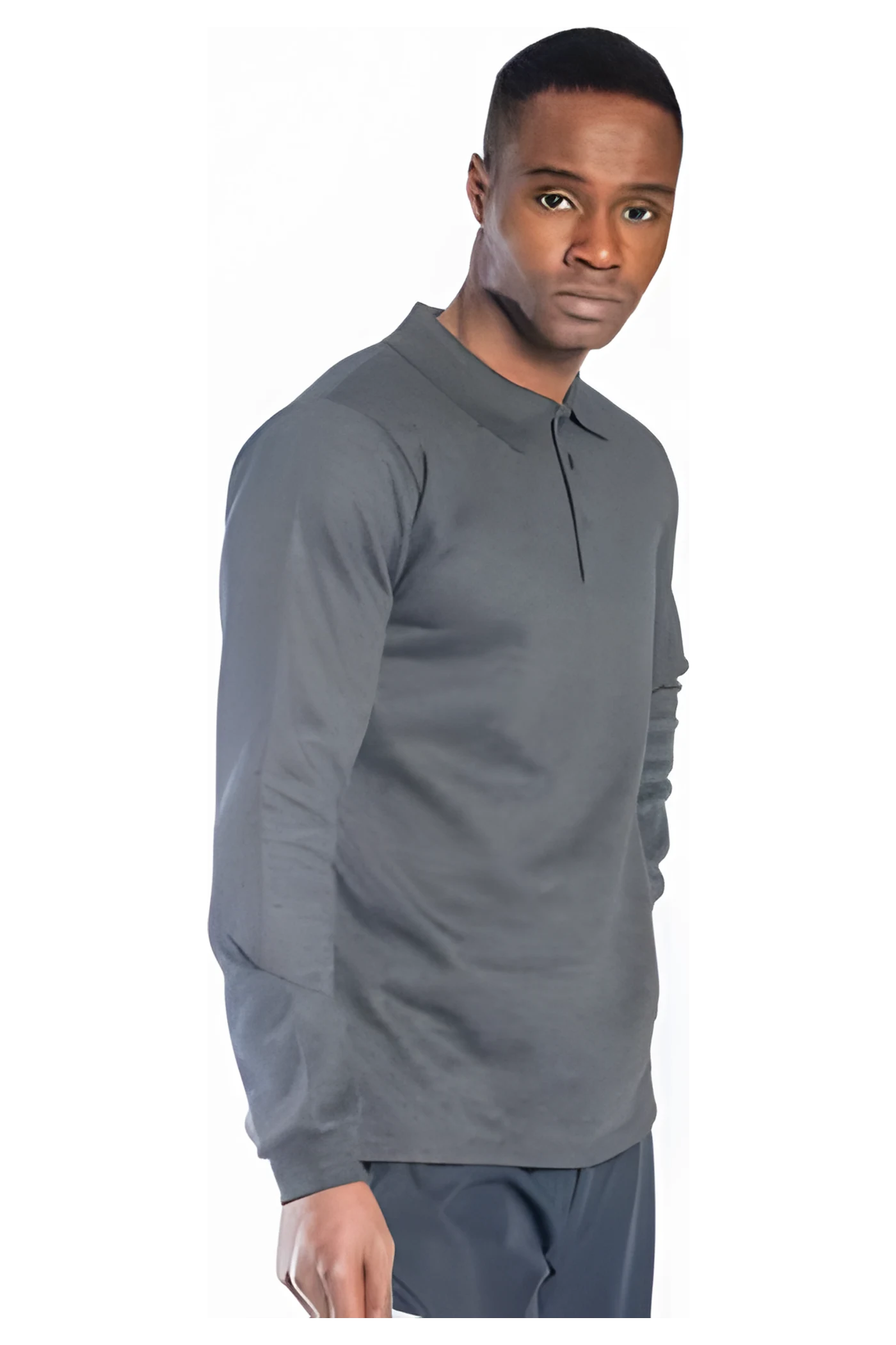 Regular Polo-Sweatshirt (SW8112) – weitere Ansicht