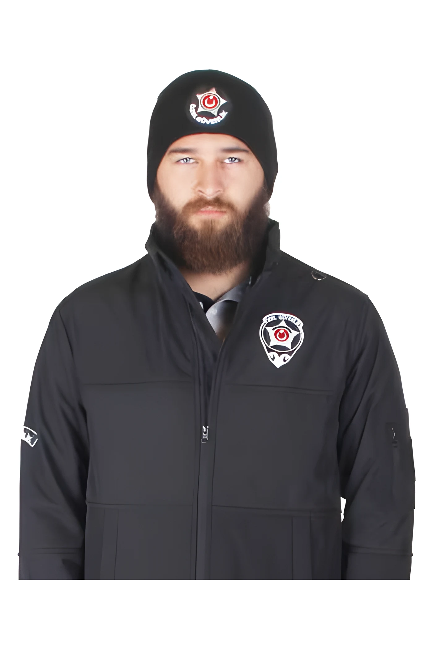 Security-Strickmütze (Beanie) (SW11123) – Frontansicht