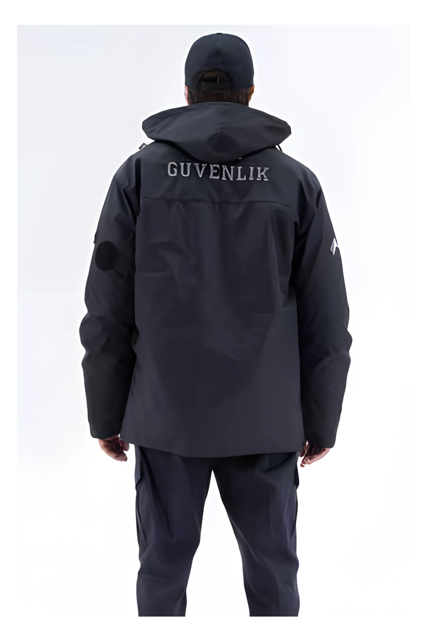 Security-Außenparka (SW4112) – Rückansicht