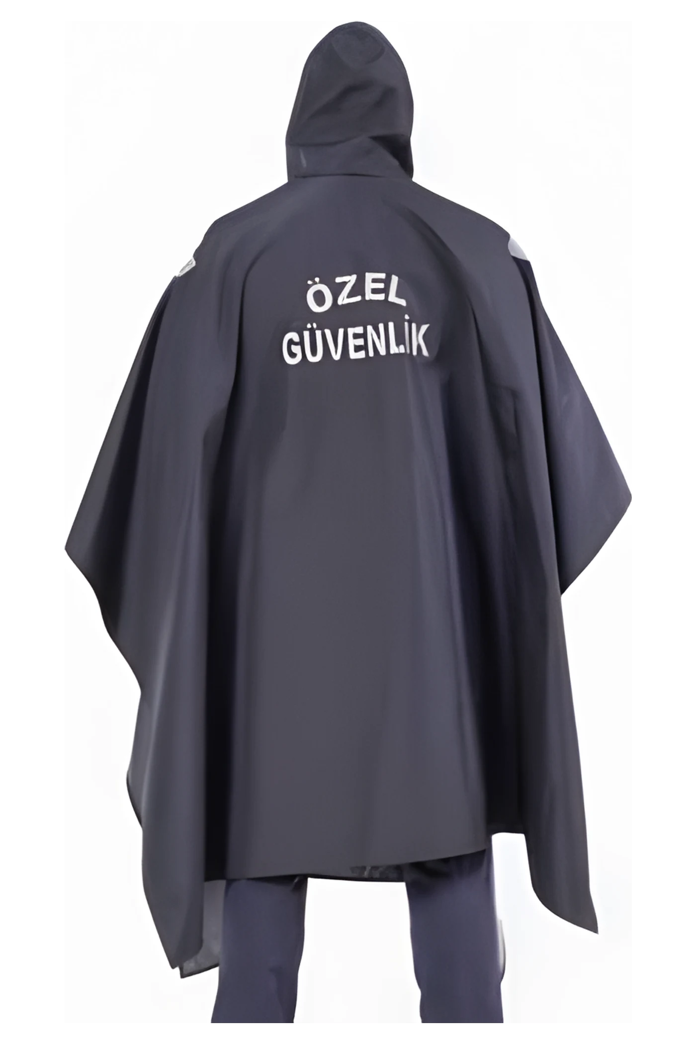 Security-Regenponcho (SW16111) – Rückansicht