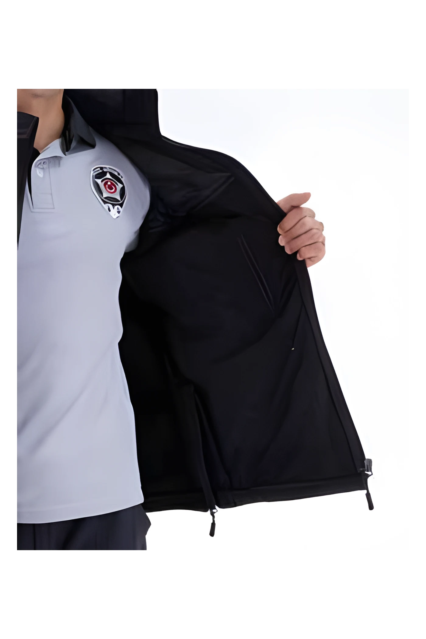 Security-Softshell-Jacke (SW3120) – Rückansicht