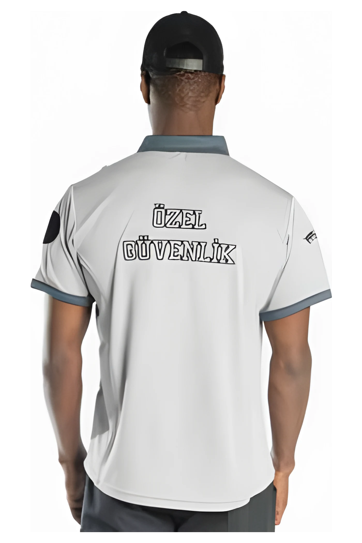 Security-Sommer-Shirt (Kurzarm) (SW8135) – Rückansicht