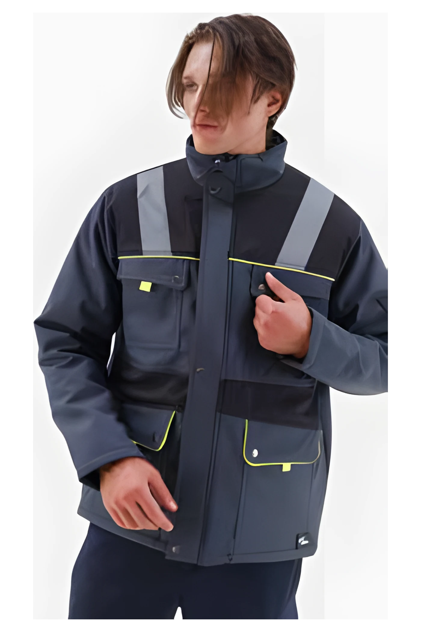 Tork Softshell-Winterjacke (SW2526) – Rückansicht