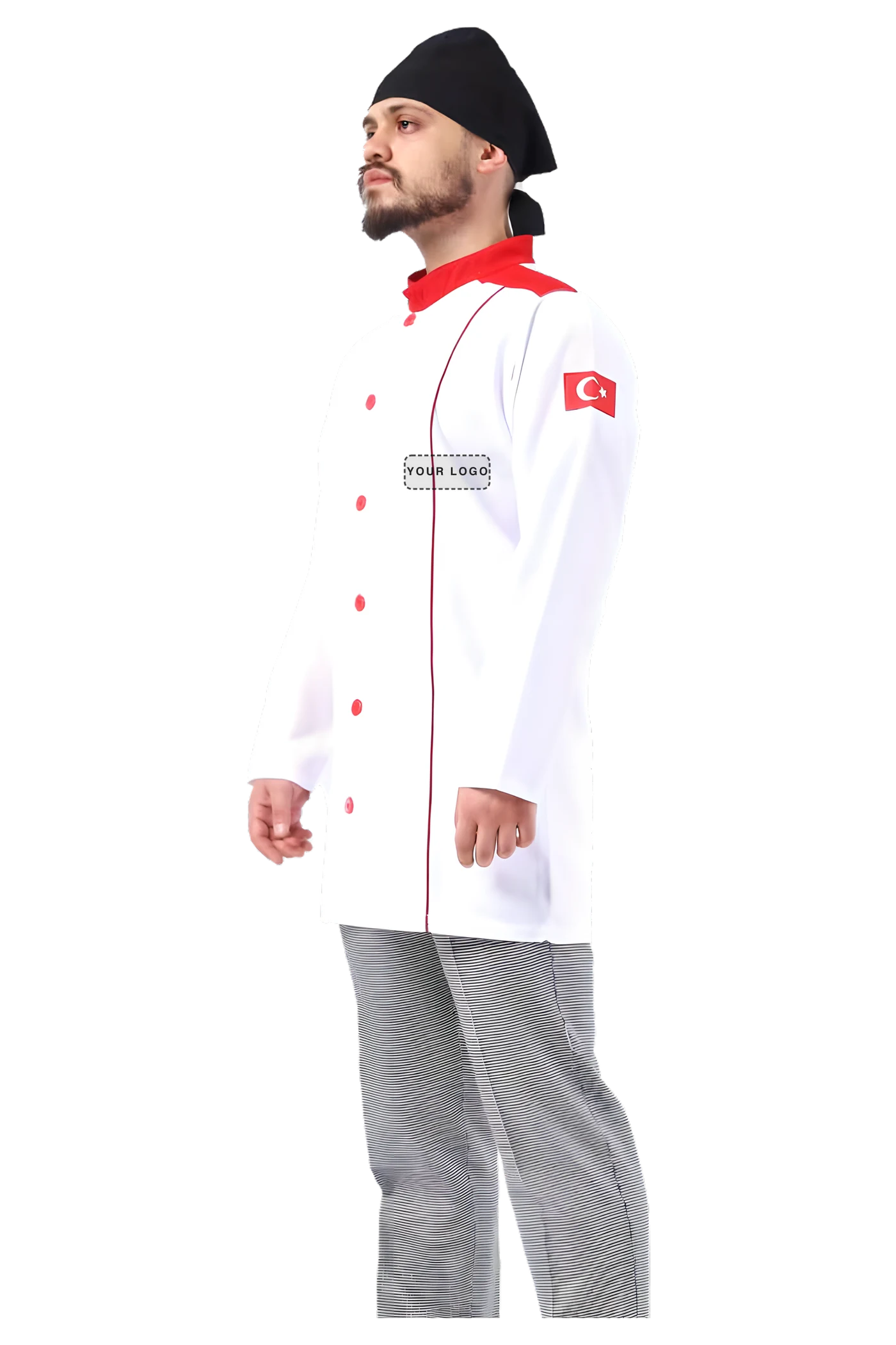 Turkish-Kochjacke (SW6116) – Frontansicht